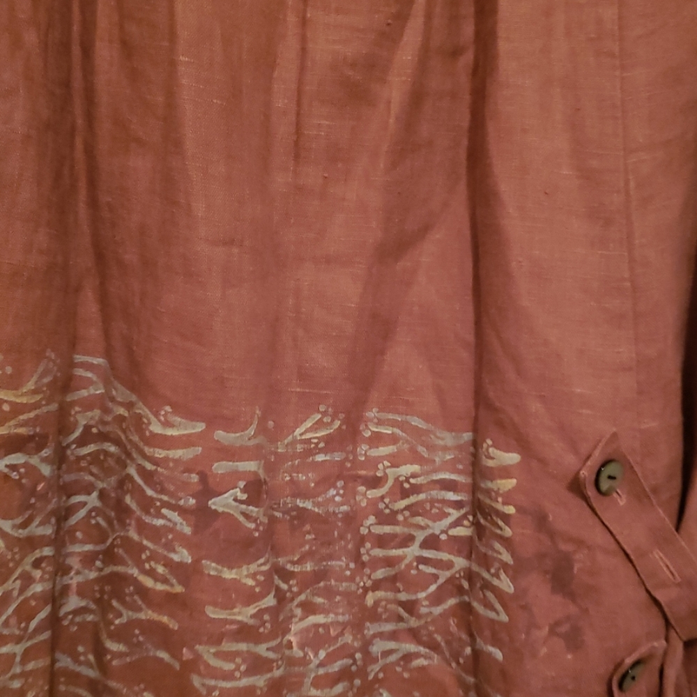 Linen skirt